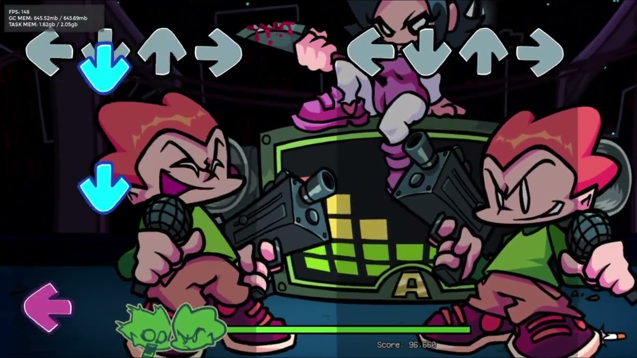 Blammed (Pico mix) PFTAKE - FNF: Project funkin' New Update gameplay