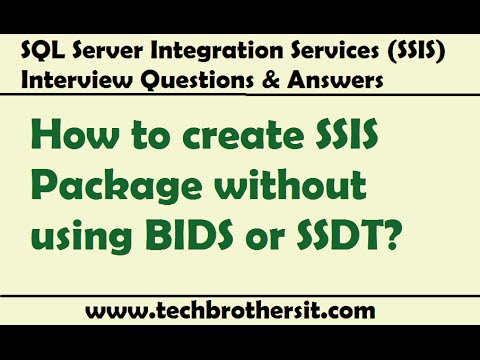 SSIS Interview Question- What are the different ways to run your SSIS package on a schedule
