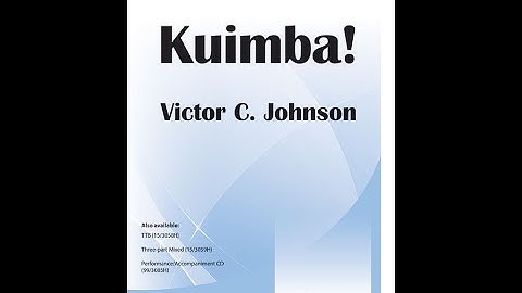 Kuimba! (SATB) - Victor C. Johnson