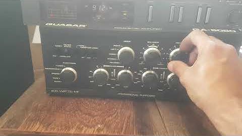 VENDIDO - Amplificador Quasar 8080 A VENDA - RJ