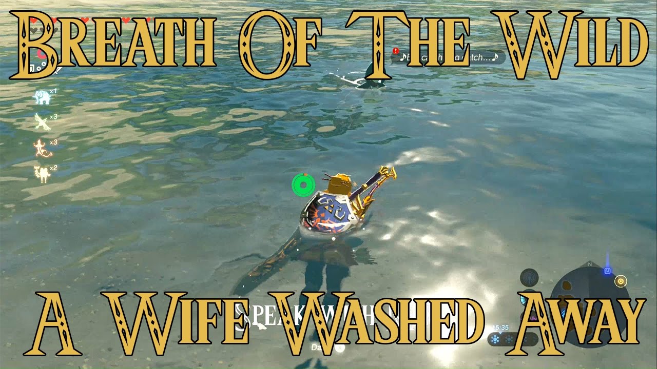 Breath Of The Wild A Wife Washed Away Side Quest Guide Youtube