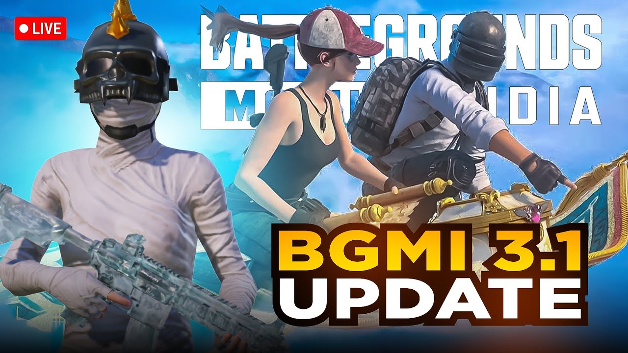 KONSI CAR OPEN KARU 🧐| FINALLY BGMI 3.1 NEW UPDATE IS HERE | BGMI LIVE | KAMWARNUB #bgmi #conqueror