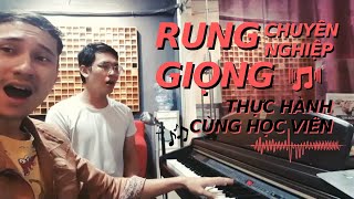 Cách Rung Giọng Chuyên Nghiệp - Trải Nghiệm Cùng Học Viên - Thầy Đoàn Nhược Quý - ADAM Muzic