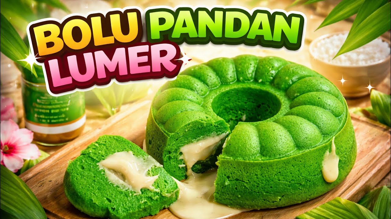 🌙✨ Membuat Bolu Pandan Lumer Spesial Ramadhan ✨🌙
