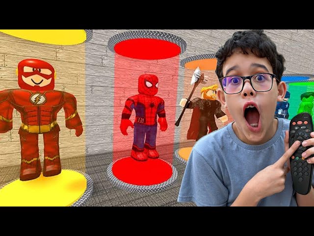 FÁBRICA DO HOMEM DE FERRO VS FÁBRICA DO THANOS NO ROBLOX!! (Super Hero  Tycoon) 