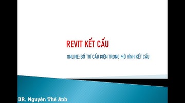 REVIT KẾT CẤU: Bố trí cấu kiện móng, cột, dầm, sàn, cầu thang với Template TCVN