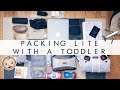 Vlogtober Day 15 - Packing Light with a Toddler