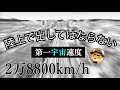 H3ロケットの加速度 &(第一宇宙速度)国際宇宙ステーションの速度を、JR中央線でシミュレーション