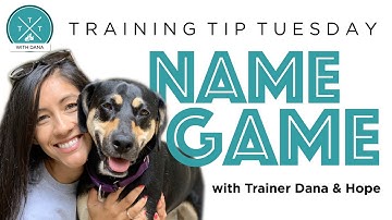 Training Tip Tuesday - Name Game