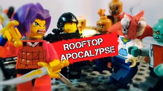 LEGO Zombie Rooftop Apocalypse