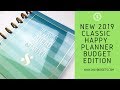 THE NEW 2019 CLASSIC HAPPY PLANNER BUDGET EDITION IS HERE!