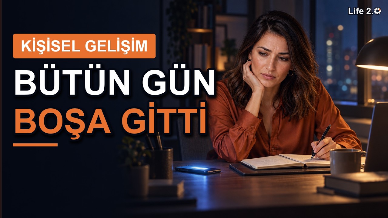Bütün Gün Çalışıp Neden Hiçbir Şey Bitiremiyorsun? (Pürdikkat - Cal Newport) video kapağı