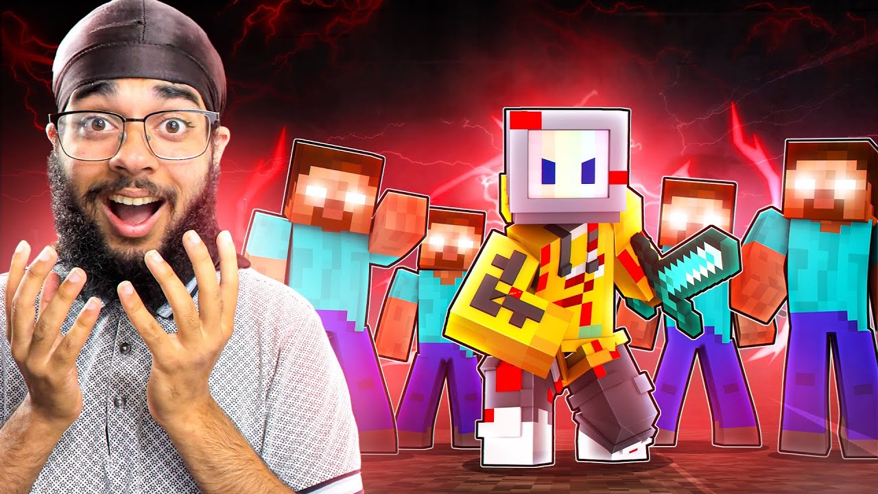 EPIC HEROBRINE VS NULL WAR! (MINECRAFT ANIMATION) - YouTube