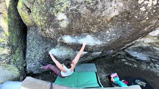 Ginja Ninja (V6) - Lake Tahoe Bouldering