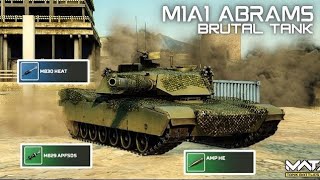 M1A1 Abrams| Main Battle Tank| M830 Heat| Dollar Store Tank| Tier-lll| MWT Tank Battle 