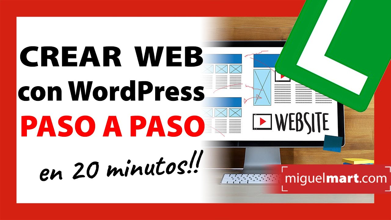 Cómo CREAR UNA PÁGINA WEB en WordPress 2020 PASO A PASO desde cero para ...