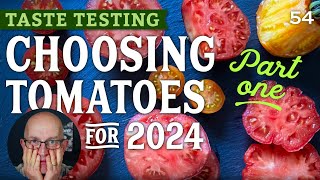 Choosing tomatoes based on taste for 2024 - I DON'T recommend two but a few are really delicious!