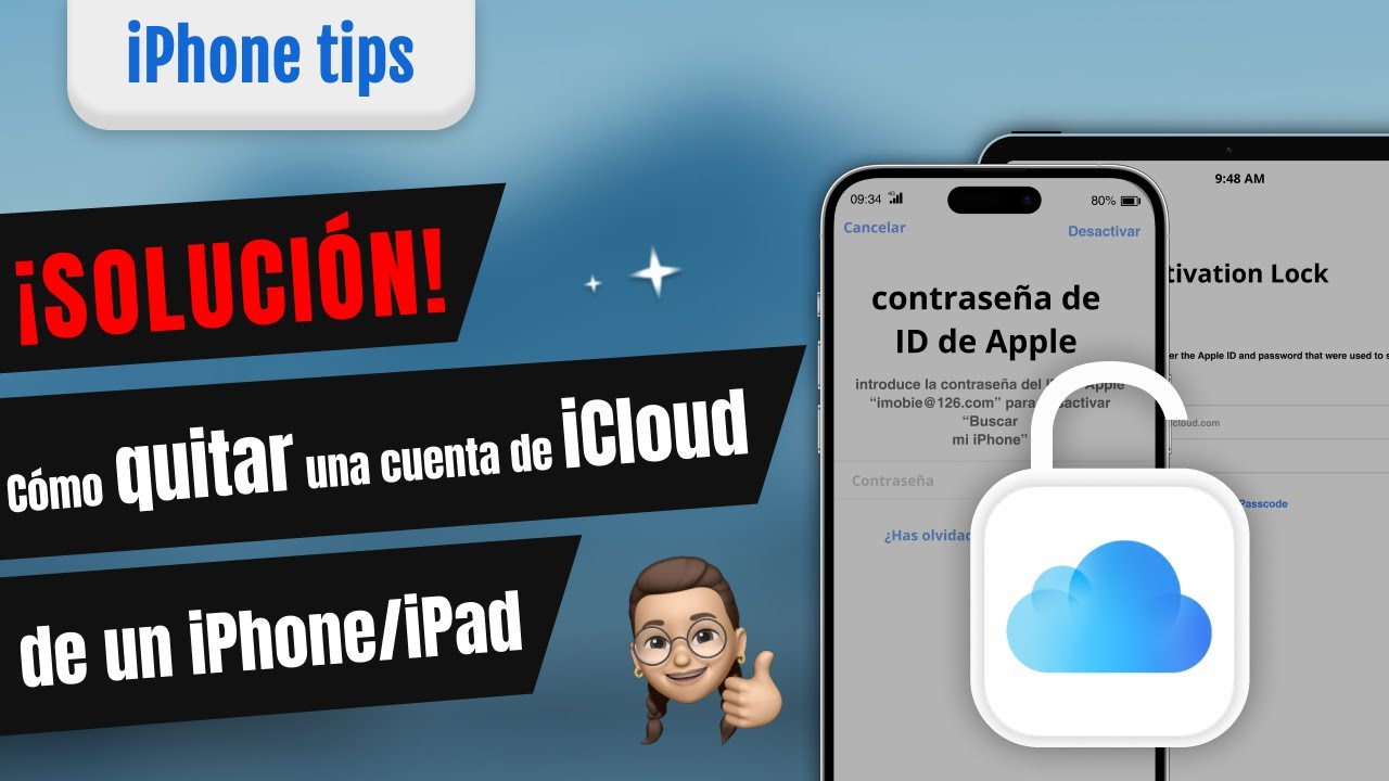 [3 Formas]Cómo quitar cuenta iCloud de un iPhone/iPad 2024 - YouTube