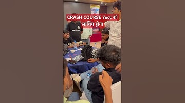 7 October को लांचिंग होगा CRASH COURSE || @targetboard @targetboard12th