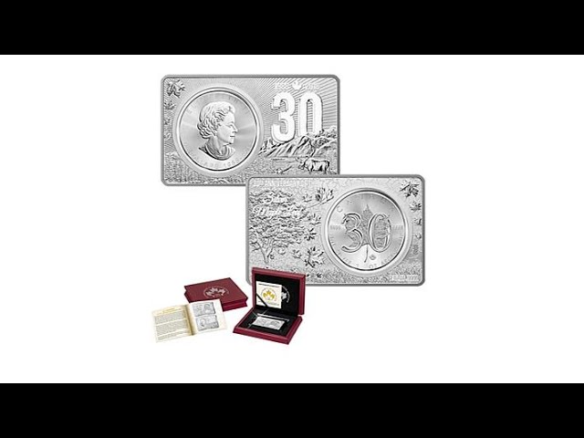 2018 Limited Edition 30th Anniversary Silver Maple Leaf/ - YouTube