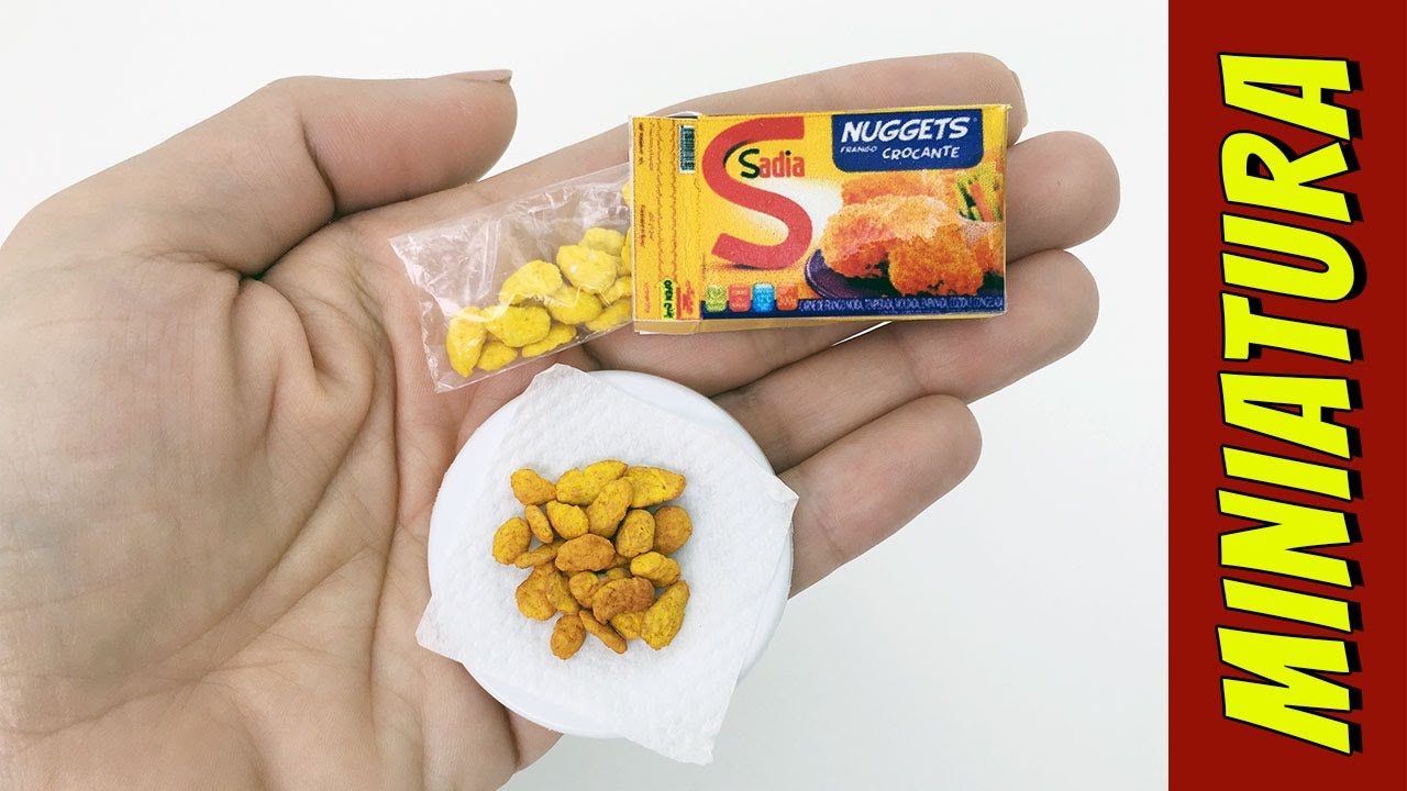 Как сделать куриные наггетсы для кукол