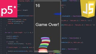 A Game A Day 16 - JavaScript Sky Burger! screenshot 5
