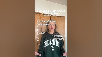 ranking TAYLOR SWIFT songs !! ✨TTPD EDITION✨ after one day of listening #taylorswift #ttpd