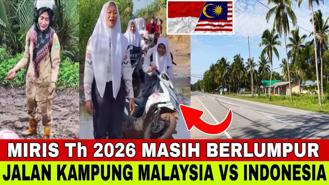 MIRIS PELAJAR PROTES PRESIDEN⁉️ BERBEZA JALAN MALAYSIA VS INDONESIA