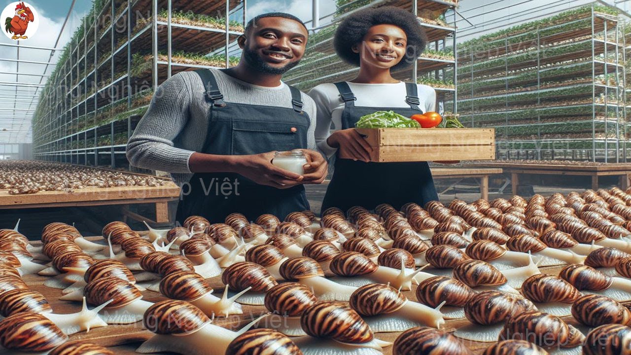 Trang Trại Ốc Sên - Hàng Triệu Con Ốc Sên Được Nuôi Để Làm Gì?