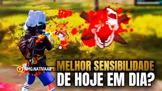 COM ESSA SENSIBILIDADE ESTOU DANDO MUITO CAPA ATUALMENTE - SOLO VS SQUAD FREE FIRE