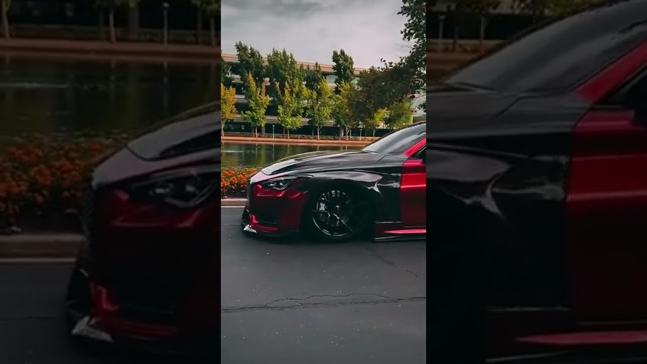 Cars attitude videos|WhatsApp status|Black or red lovers#shorts #viral