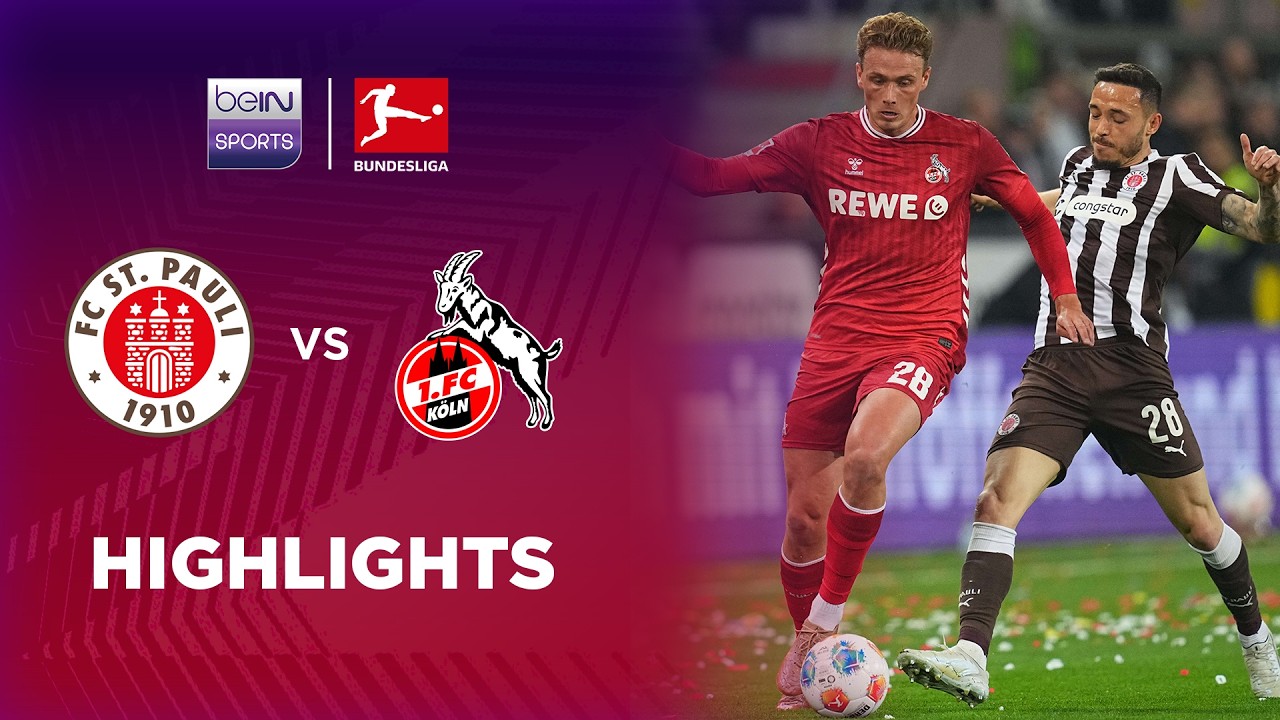 St. Pauli 1-1 FC Köln | Bundesliga 25/26 Match Highlights