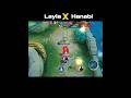 Layla vs Hanabi INSANE DAMAGE 💥 Marksman Clash Moba Legend 5v5 Shorts |#mobilelegends #mlbb #gaming