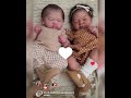 Tadeo's Sis and Tadeo - curtesy of Lil Mushroom Sprouts #dmhstudio #baby #reborns #reborning #reborn