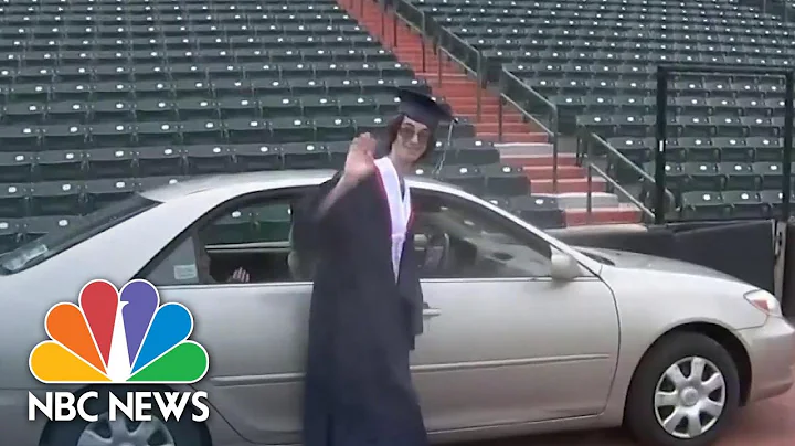 Class Of 2020: Illinois High School Does Drive-Thru Graduation Ceremony | NBC News NOW
