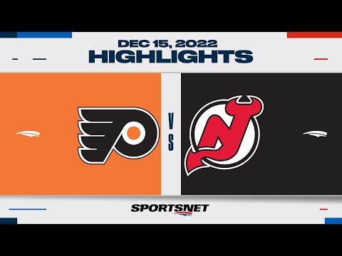 NHL Highlights | Flyers vs. Devils - December 15, 2022