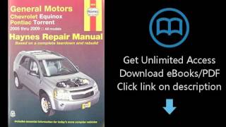 Download Chevrolet Equinox & Pontiac Torrent, 2005-2009 (Haynes Automotive Repair Manuals) [P.D.F]
