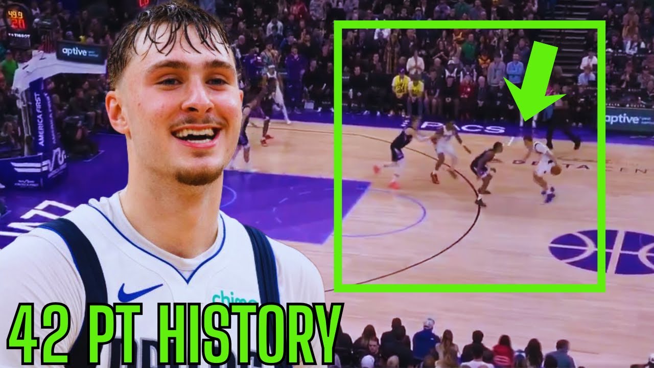 BREAKING DOWN The COOPER FLAGG LEGACY 40 Point Game vs Jazz... | Mavericks vs Jazz |