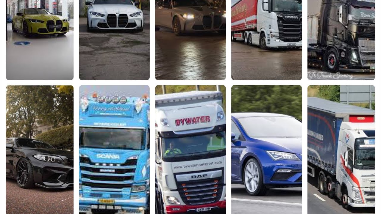 Lorry’s and cars (I tried my best editing)