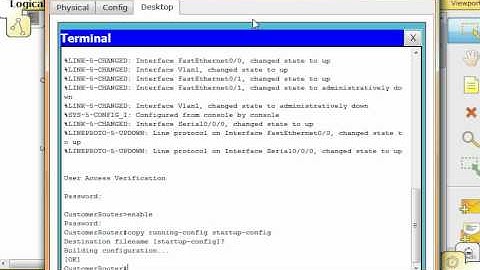 5.3.9.3 Backing Up a Cisco Router Configuration to a TFTP Server