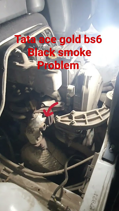 Tata ace gold bs6 Black smoke problem #shortvideo #tata #youtubeshorts #viralshorts