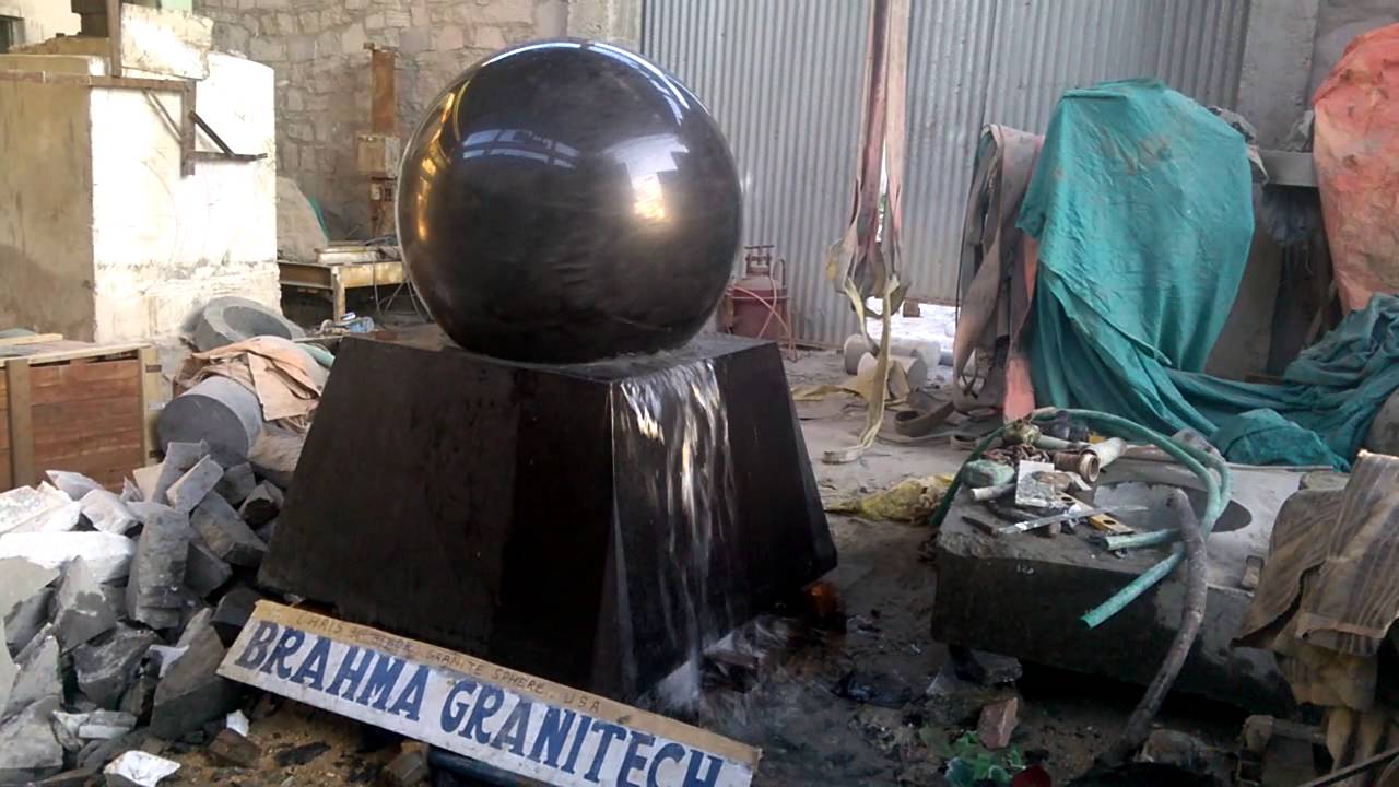 spinning  kugel ball,grand kugel,black granite ball,floating ball water fountain