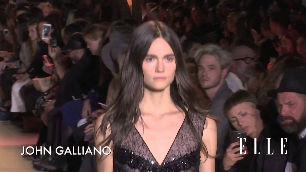JOHN GALLIANO SS 2016 collection - YouTube