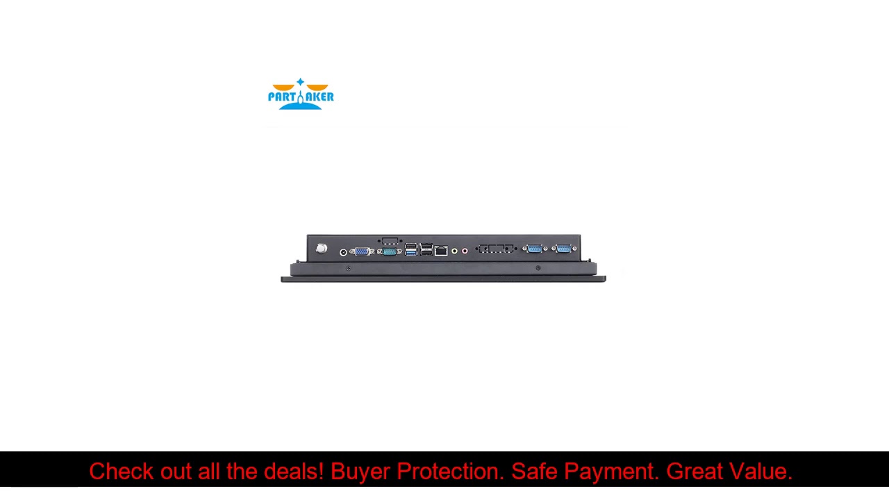 Partaker Intel Core i7 3537U 15 Inch Industrial All In One Panel PC Multi Points Touch Capacitive S