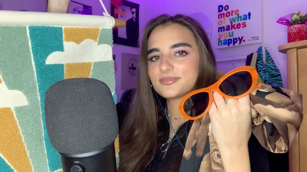 ASMR haul! (thrift, skin care, room decor + more)