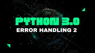 Second - How to Resolve Error Handling in Python | Python for Hackers