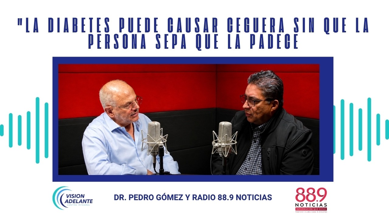 ¿Sabías que la diabetes puede dañar tu vista mucho antes de que notes los primeros síntomas?