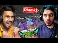 Techno gamerz and ajju bhai gave us dhamki in herobrine smp minecraft