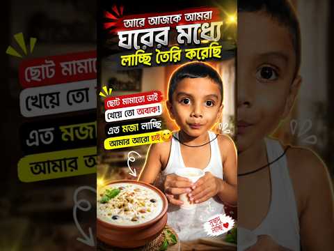 দোকানের মতো পারফেক্ট লাচ্ছি আর আমার মামাতো ভাইয়ের কাণ্ড! 🍹✨​#LassiRecipe #Shorts #minivlog
