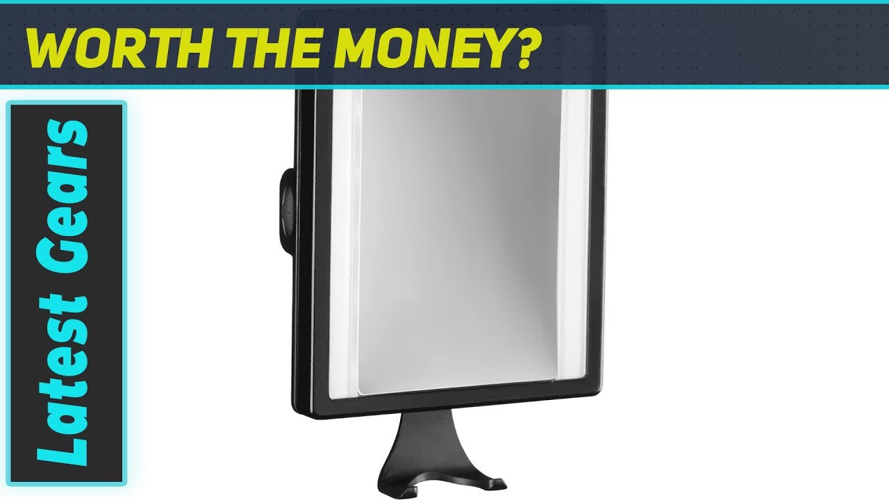 ConairMan Lighted Mirror: The Best Fogless Mirror for Your Shower Shaving Needs